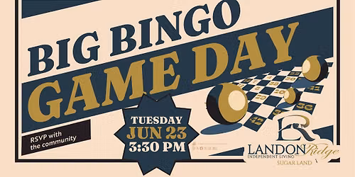 Big Bingo Game Day