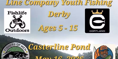 Fishlife Outdoors and Cortland Line Youth Fishing Derby