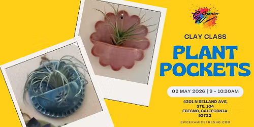 Clay Class: Plant Pocket