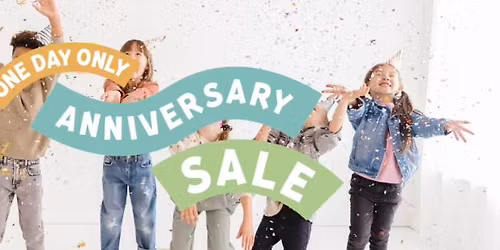 Kid to Kid Anniversary Sale!
