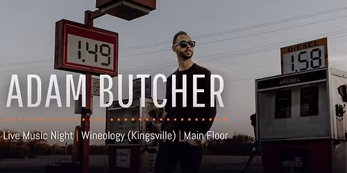 Live Music Night with Adam Butcher