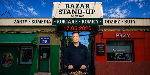 Bazar Stand-up - open mic - Szymon Baraniecki