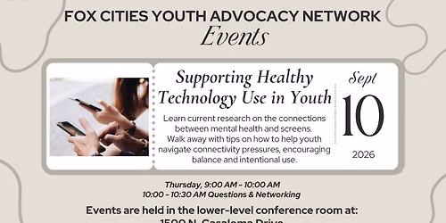Supporting Healthy Technology Use in Youth
