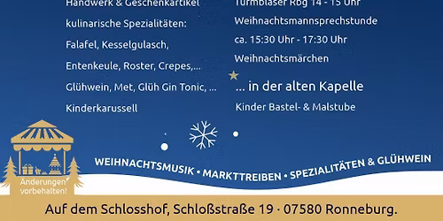 Adventsmarkt im Schloss