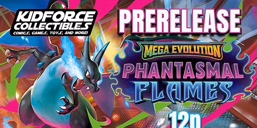 Pok\u00e9mon Phantasmal Flames Prerelease Event at Kidforce Collectibles
