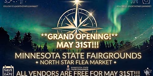 Flea Market at the State Fairgrounds Grand Opening