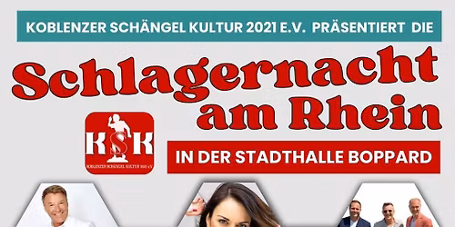 Schlagernacht am Rhein -Schlager f\u00fcr en Goode Zweck