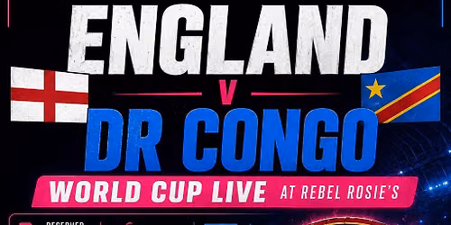 World Cup Eng vs Dr Congo - Seating