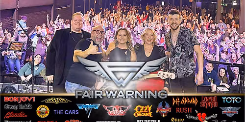 FAIR WARNING - A Celebration of Arena Rock - Live at The Spot