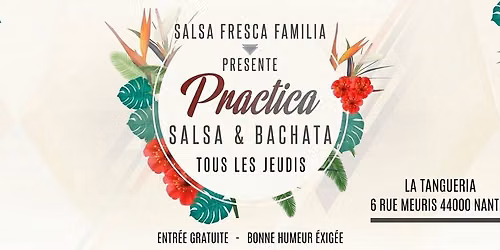 Practica salsa et bachata avec Hicham - Jeudi 10 septembre