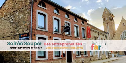 Soir\u00e9e Repas F.A.R. - Chez Cadet \u00e0 Ninane