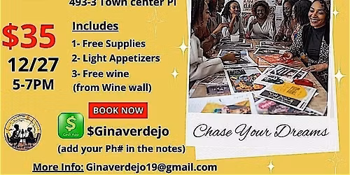 Vision of Beauty Vision Board event