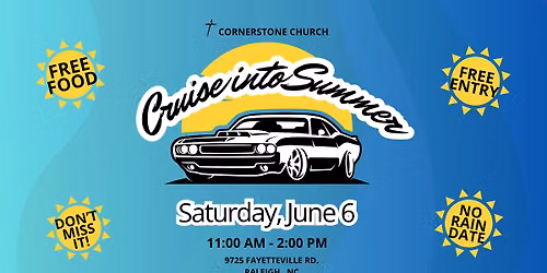 Cruise into Summer Car Show