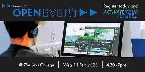 The Leys College Campus February Open Event