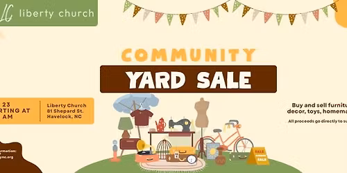 Elevate Student Ministries: Community Yard Sale