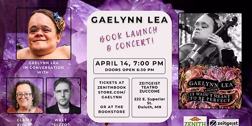 Book Launch & Concert with Gaelynn Lea