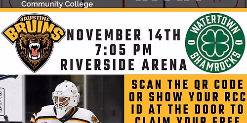 Austin Bruins at Watertown Shamrocks at Prairie Lakes Ice Arena