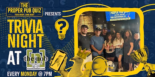 The Proper Pub Quiz at the Nob - St. Norbert Hotel | Trivia Night