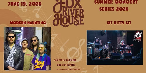 Modern Haunting and Sit Kitty Sit at Fox River House