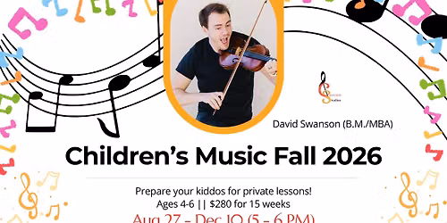 Children's Music Fall 2026