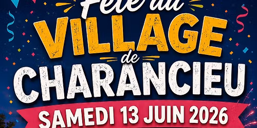 F\u00eate du village de CHARANCIEU.