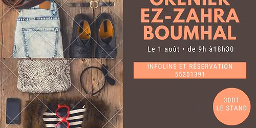 Vide Grenier Ezzahra - Boumhal