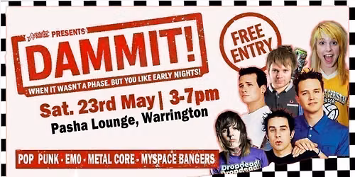 DAMMIT!: The (daytime) Elder Emo event returns!