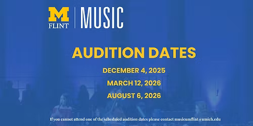 Music Program Auditions