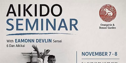 Aikido Seminar with Eamonn Devlin Sensei, 6th Dan Aikikai | Z\u00fcrich
