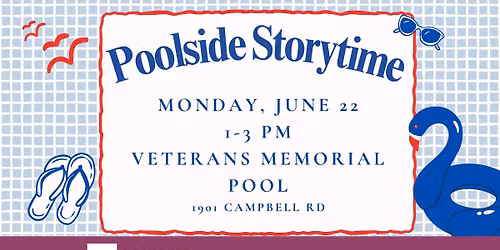 Poolside Storytime-Veteran's Memorial Pool