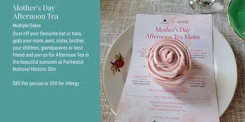 Mother's Day Afternoon Tea