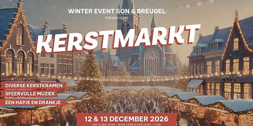 Kerstmarkt tijdens Winterevent Son en Breugel