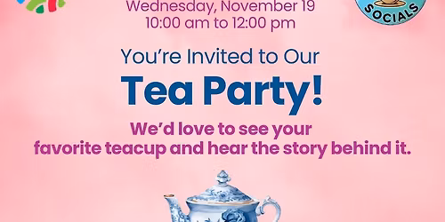 Seniors Socials Tea Party 