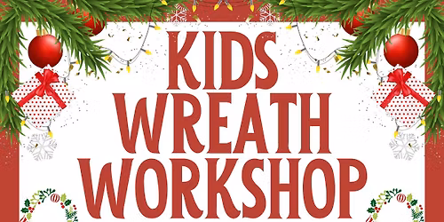 Kids wreath making