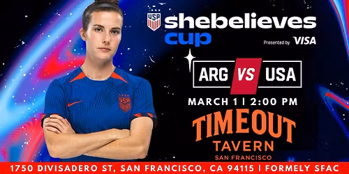 USWNT v Argentina | SheBelieves Cup Watch Party!