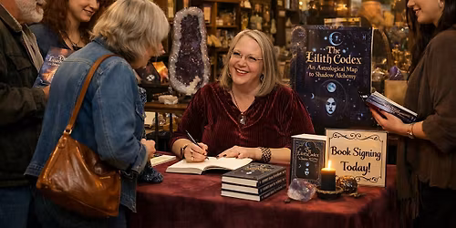 Lilith, Astrology & Shadow Alchemy: Book Signing for The Lilith Codex