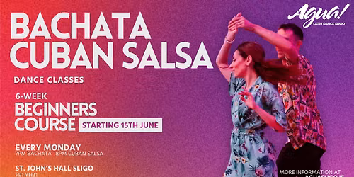 Beginners Cuban Salsa and Bachata (6 Weeks Course)