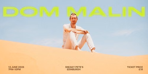 Dom Malin at Sneaky Pete's