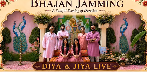 Bhajan Jamming - Diya and Jiya Live