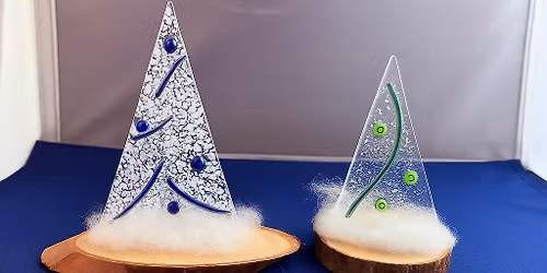 Fused Glass Christmas trees @ Wbb!