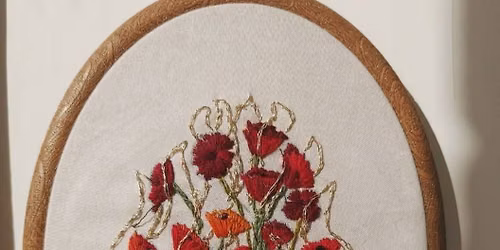 Botanical Embroidery Workshop