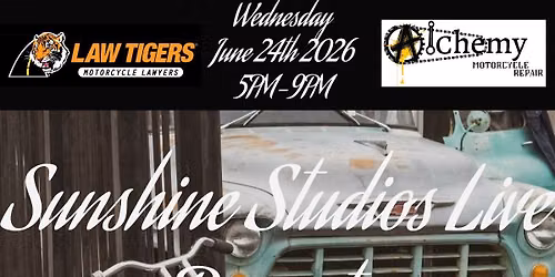 Sunshine Studios Live Presents Bike Night AND Car Show