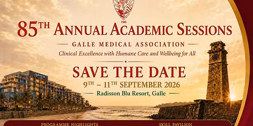 85th Annual academic sessions - GMA