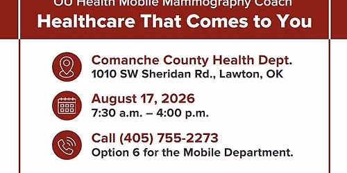 OU Health's Mobile Mammography Services
