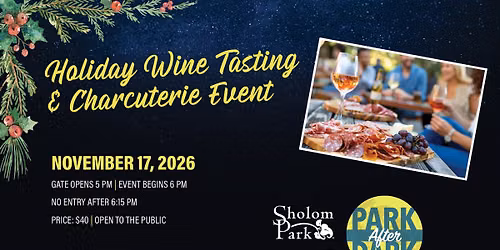 Holiday Wine Tasting & Charcuterie Event