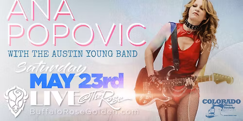 Ana Popovic with Austin Young Band - Memorial Blues Fest @ The Buffalo Rose