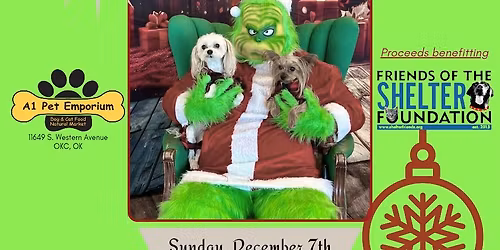 Grinch Pix at A1 Pet Emporium SOUTH