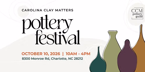 Fall Pottery Festival | Carolina Clay Matters
