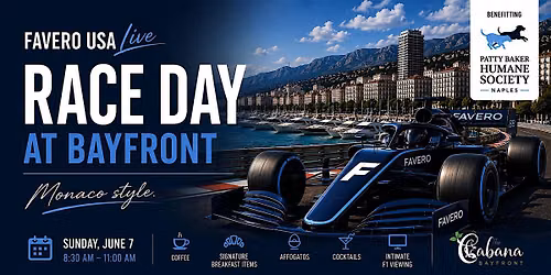 Favero Live: Race Day at Bayfront - Formula 1 Watch Party - Monaco Edition
