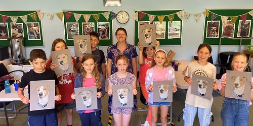 Children's Dog Drawing Workshop